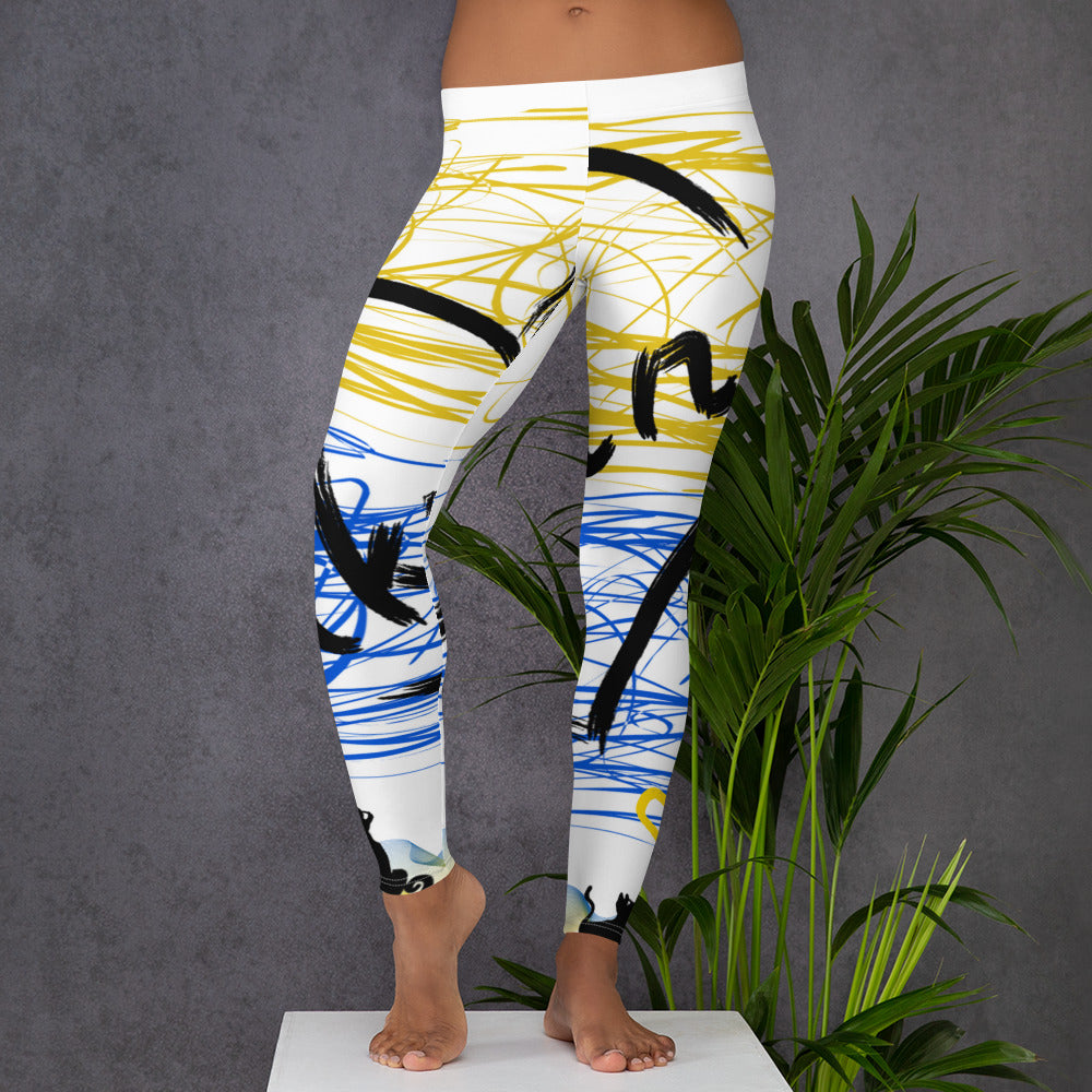 Ukraine Heart Alt Logo Leggings