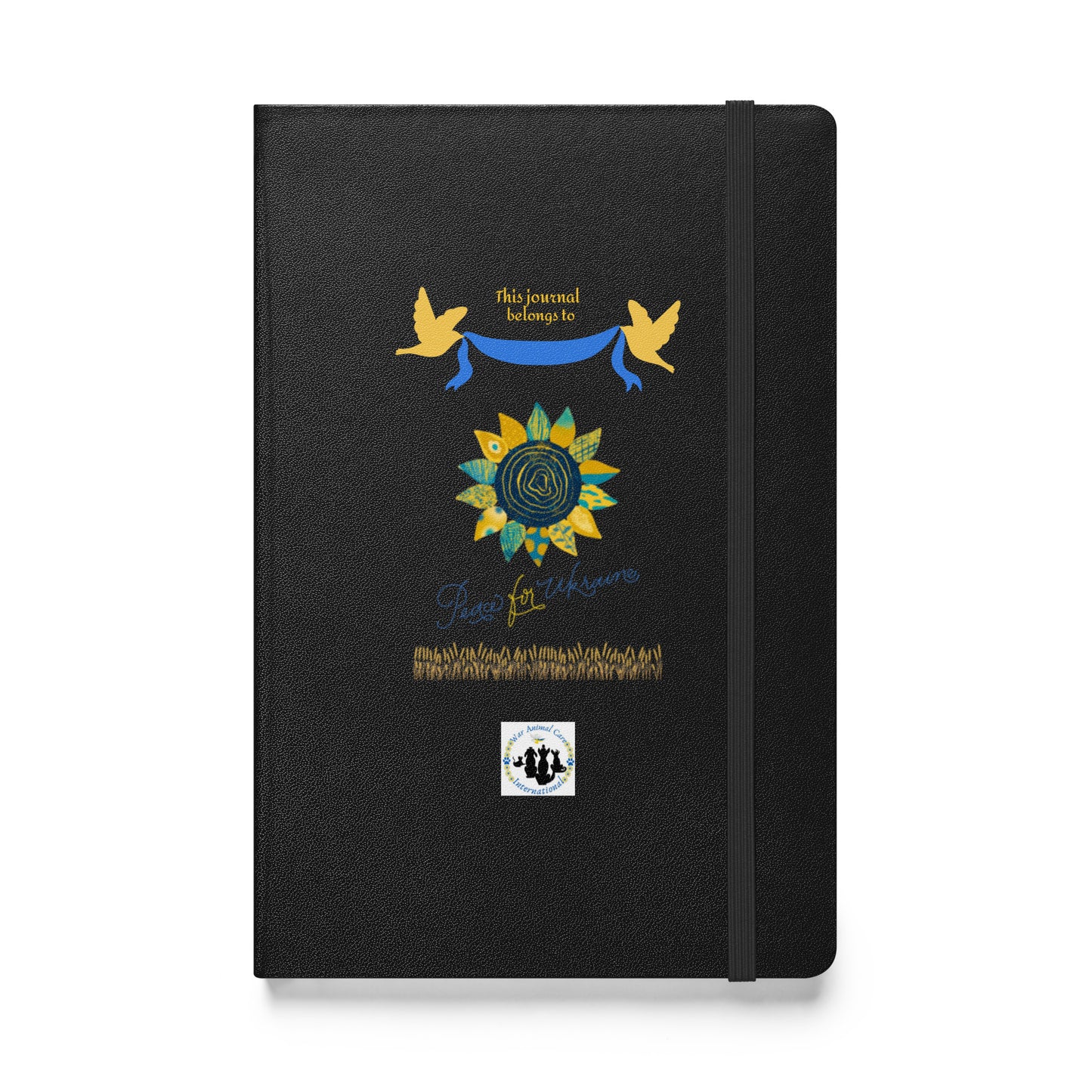 Hardcover bound notebook