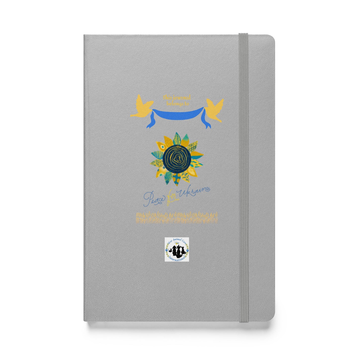 Hardcover bound notebook